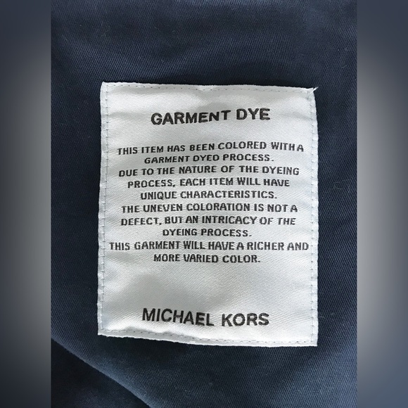 Men's MICHAEL KORS Navy Blue Cotton + Jacket Blazer Tagged 38R NWT NEW WOW! - Picture 4 of 16